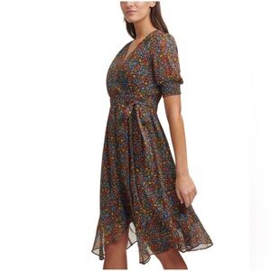 Tommy Hilfiger floral wrap dress 14